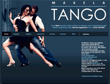 Tablet Screenshot of makelatango.com